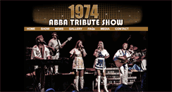 Desktop Screenshot of 1974abbatributeshow.com